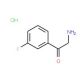 3-Fluorophenacylamine hydrochloride (CAS 93102-97-7) - chemical structure image