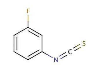 3-Fluorophenyl isothiocyanate (CAS 404-72-8) - chemical structure image