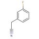 3-Fluorophenylacetonitrile (CAS 501-00-8) - chemical structure image