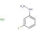 3-Fluorophenylhydrazine hydrochloride (CAS 2924-16-5) - chemical structure image