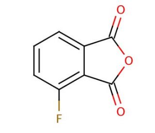 3-Fluorophthalic anhydride (CAS 652-39-1) - chemical structure image