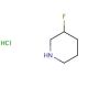 3-Fluoropiperidine hydrochloride (CAS 116574-75-5) - chemical structure image