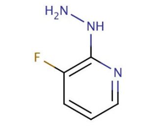 3-Fluoropyridin-2-ylhydrazine (CAS 887266-57-1) - chemical structure image
