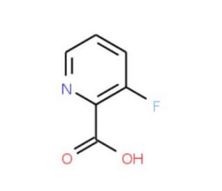 3-Fluoropyridine-2-carboxylic acid (CAS 152126-31-3) - chemical structure image