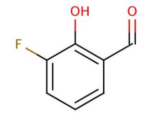 3-Fluorosalicylaldehyde (CAS 394-50-3) - chemical structure image