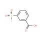 3-(fluorosulfonyl)benzoic acid (CAS 454-95-5) - chemical structure image