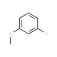 3-Fluorothioanisole (CAS 658-28-6) - chemical structure image