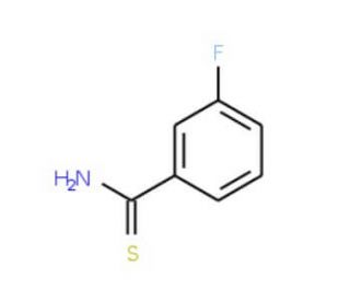3-Fluorothiobenzamide (CAS 72505-20-5) - chemical structure image
