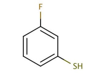 3-Fluorothiophenol (CAS 2557-77-9) - chemical structure image