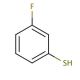 3-Fluorothiophenol (CAS 2557-77-9) - chemical structure image