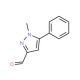 3-Formyl-1-methyl-5-phenyl-1H-pyrazole (CAS 124344-94-1) - chemical structure image