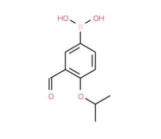 3-Formyl-4-isopropoxyphenylboronic acid (CAS 1072952-00-1) - chemical structure image