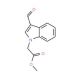 (3-Formyl-indol-1-yl)-acetic acid methyl ester (CAS 351015-73-1) - chemical structure image