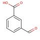 3-Formylbenzoic acid (CAS 619-21-6) - chemical structure image