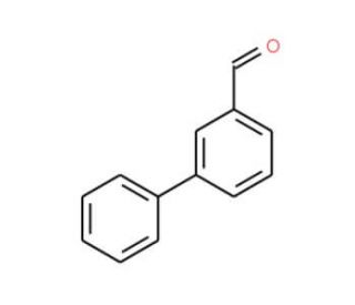 3-Formylbiphenyl (CAS 1204-60-0) - chemical structure image