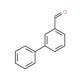 3-Formylbiphenyl (CAS 1204-60-0) - chemical structure image