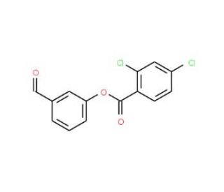 3-Formylphenyl 2,4-dichlorobenzoate - chemical structure image