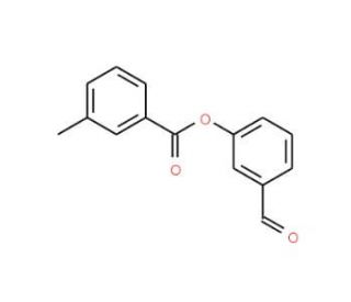 3-Formylphenyl 3-methylbenzoate - chemical structure image