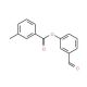 3-Formylphenyl 3-methylbenzoate - chemical structure image
