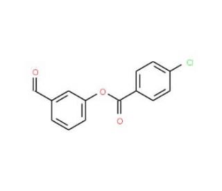 3-Formylphenyl 4-chlorobenzoate - chemical structure image