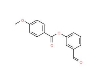 3-Formylphenyl 4-methoxybenzoate - chemical structure image