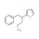 3-Furan-2-yl-4-phenyl-butylamine - chemical structure image