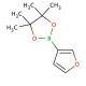 3-Furanboronic acid pinacol ester (CAS 248924-59-6) - chemical structure image