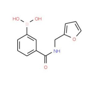 3-(Furfurylaminocarbonyl)phenylboronic acid (CAS 850567-27-0) - chemical structure image