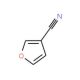 3-Furonitrile (CAS 30078-65-0) - chemical structure image