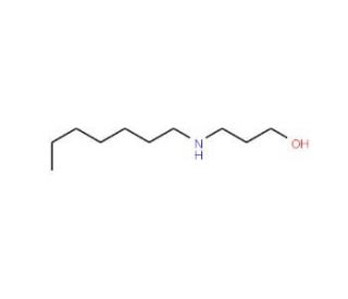 3-(heptylamino)propan-1-ol - chemical structure image