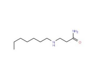 3-(Heptylamino)propanamide - chemical structure image