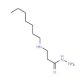 3-(Heptylamino)propanohydrazide - chemical structure image
