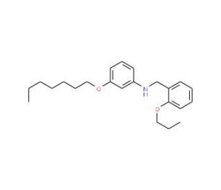 3-(Heptyloxy)-N-(2-propoxybenzyl)aniline - chemical structure image