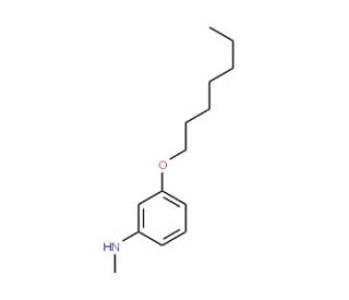 3-(Heptyloxy)-N-methylaniline - chemical structure image