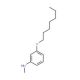 3-(Heptyloxy)-N-methylaniline - chemical structure image