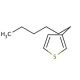 3-Hexylthiophene (CAS 1693-86-3) - chemical structure image