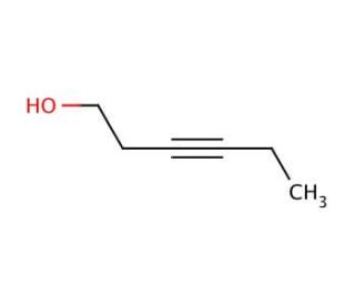 3-Hexyn-1-ol (CAS 1002-28-4) - chemical structure image