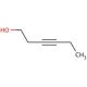 3-Hexyn-1-ol (CAS 1002-28-4) - chemical structure image