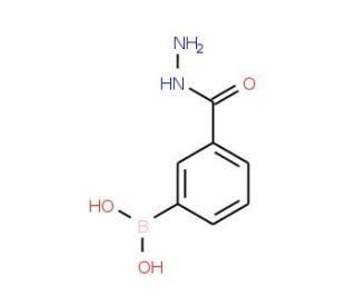 3-(Hydrazinecarbonyl)benzeneboronic acid (CAS 913835-79-7) - chemical structure image