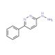 3-hydrazino-6-phenylpyridazine (CAS 38956-80-8) - chemical structure image