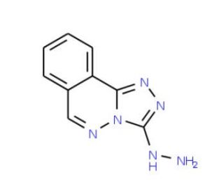 3-Hydrazino-s-triazolo[3,4-a]phthalazine (CAS 21517-17-9) - chemical structure image