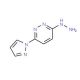 3-hydrazinyl-6-(1H-pyrazol-1-yl)pyridazine - chemical structure image