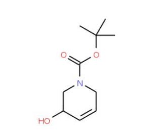 3-Hydroxy-1,2,3,6-tetrahydropyridine, N-BOC protected (CAS 224779-27-5) - chemical structure image