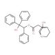 (3-Hydroxy-1-aza-bicyclo[2.2.2]oct-3-yl)-acetic acid 2-hydroxy-1,2,2-triphenyl-ethyl ester - chemical structure image