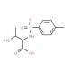 3-hydroxy-2-{[(4-methylphenyl)sulfonyl]amino}butanoic acid - chemical structure image