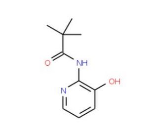 3-Hydroxy-2-(2,2,2-trimethylacetamido)pyridine (CAS 177744-83-1) - chemical structure image
