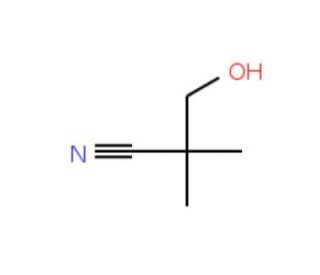 3-Hydroxy-2,2-dimethylpropanenitrile (CAS 19295-57-9) - chemical structure image