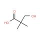 3-Hydroxy-2,2-dimethylpropionic acid (CAS 4835-90-9) - chemical structure image