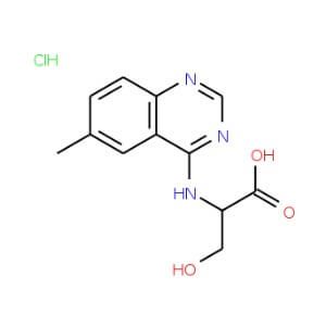 3 Hydroxy 2 6 Methyl Quinazolin 4 Ylamino Propionic Acid Hydrochloride Scbt Santa Cruz Biotechnology