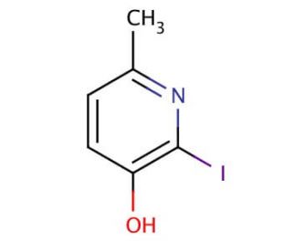 3-Hydroxy-2-iodo-6-methylpyridine (CAS 23003-30-7) - chemical structure image